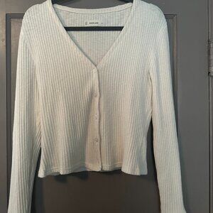 Everlane White Cardigan